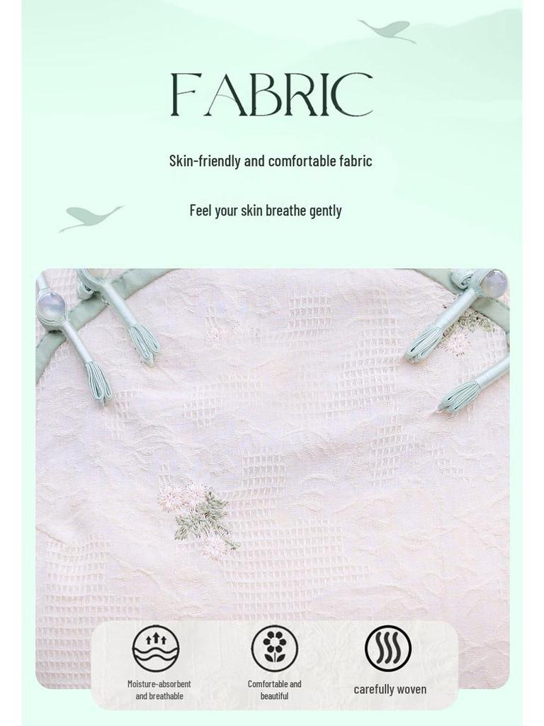 Artistic Retro Embroidered Tang Suit: Han Element Cheongsam Top