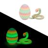 All-in-one Molding 3D Printed Snake Toys Snake Egg Animal Simulation Model  Landscaping Decoration