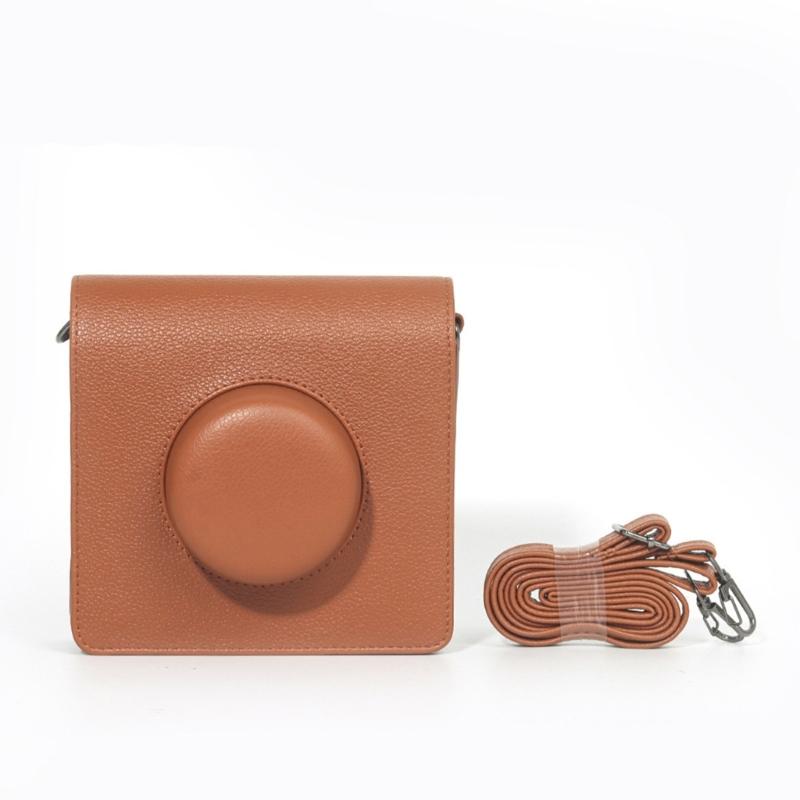 Scratchproof Camera Protective Shell Travel Friendly Design Practical Camera Housing Leather Texture for WIDE Evo