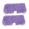 2 Stück Mopp-Ersatzpads Weiches Mikrofaser-Mopptuch-Zubehör Passend für Shark S3601 S3501 Lila