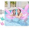 Xiaolu Thickened Glitter Rabbit Ear Inflatable Swim Ring For Children Pvc Underarm Ring Suitable For Swimming And Water Sports