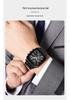 Shike Mei Men's Multifunctional Chronograph Watch - Waterproof, Luminous, Calendar, Steel Strap.