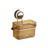 Wall-Mounted Suction Cup Storage Shelf