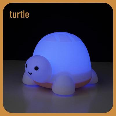 Rechargeable Color Changing Turtle Silicone Night Light