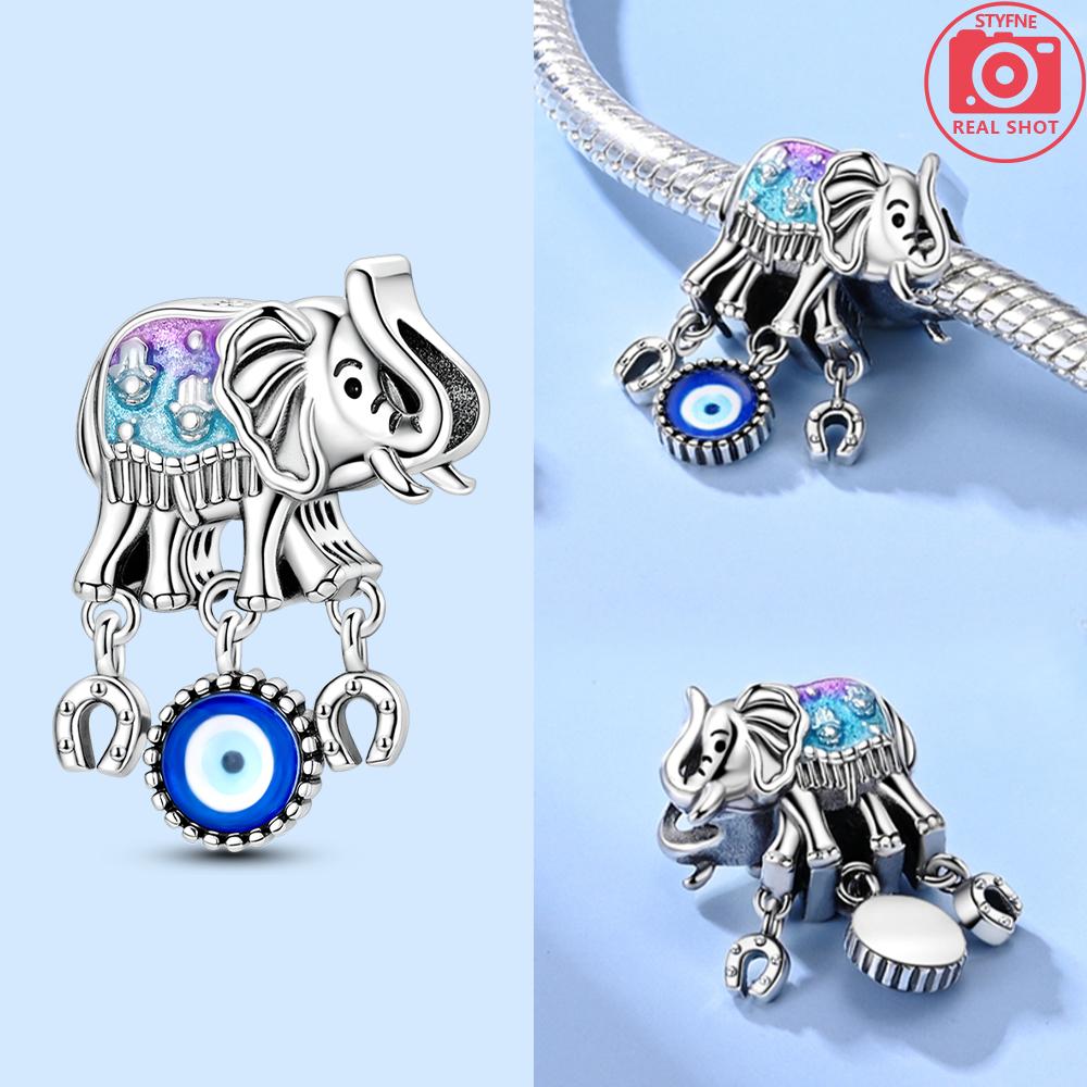 Exquisite Animal Firefly Blue Bow Dolphin Beads Fit Bracelet Charms Copper Original Jewelry Making Women Anniversary Gifts