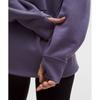 Lululemon Scuba Oversized Funnel Neck Half Zip  Long Grape Mist Silver