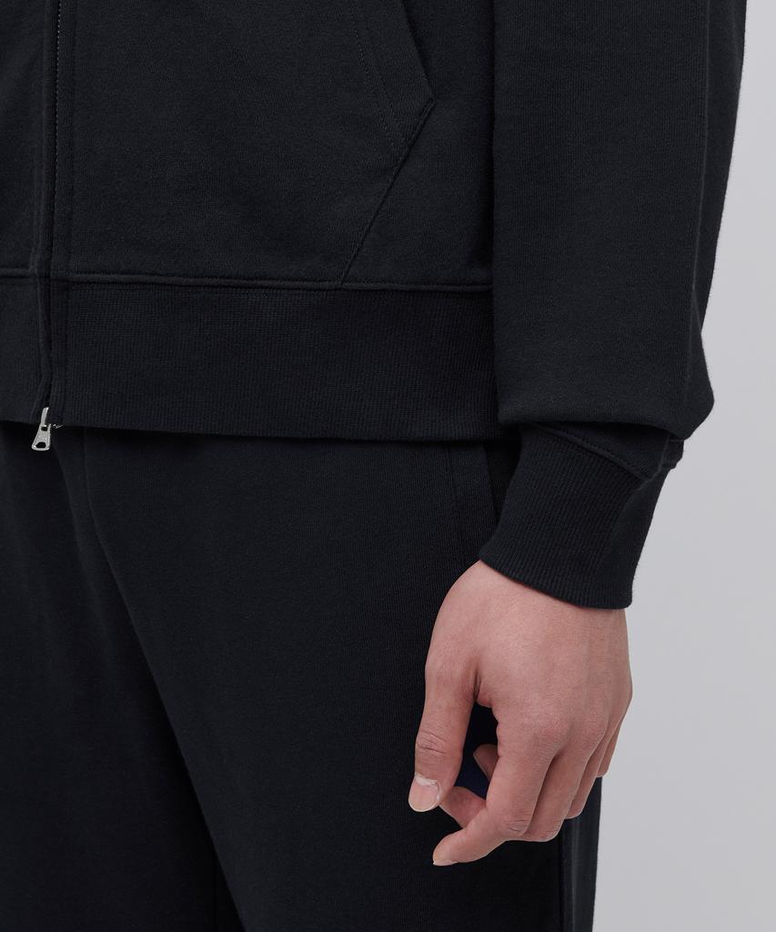 Musinsa Standard Hooded Sweat Zip-Up [Black]