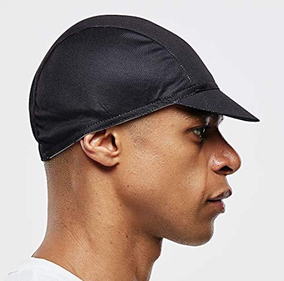 TARO FIBER Cycling Inner Beanie with Skull White Cap, Sweat-Wicking, Quick-Drying Design,