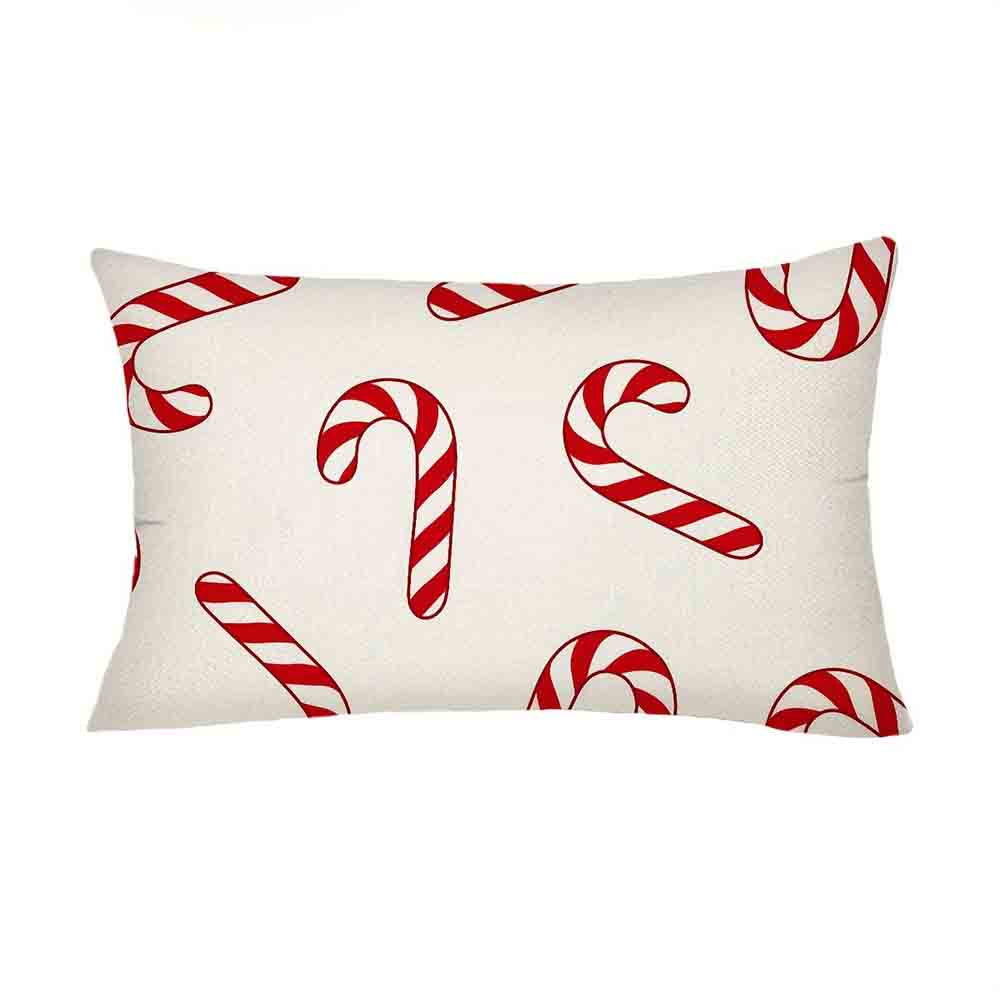 1PC Christmas Themed Printed Pillows Double-sided Printed Square Pillowcases For Home Decoration Christmas Living Room Sofas
