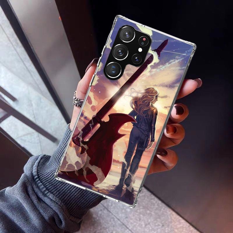 The Vampire Slayer Buffy Phone Case For Samsung Galaxy S26 S25 Edge S24 S23 Ultra S22 Plus S21 S20 FE Soft TPU Back Cover Funda