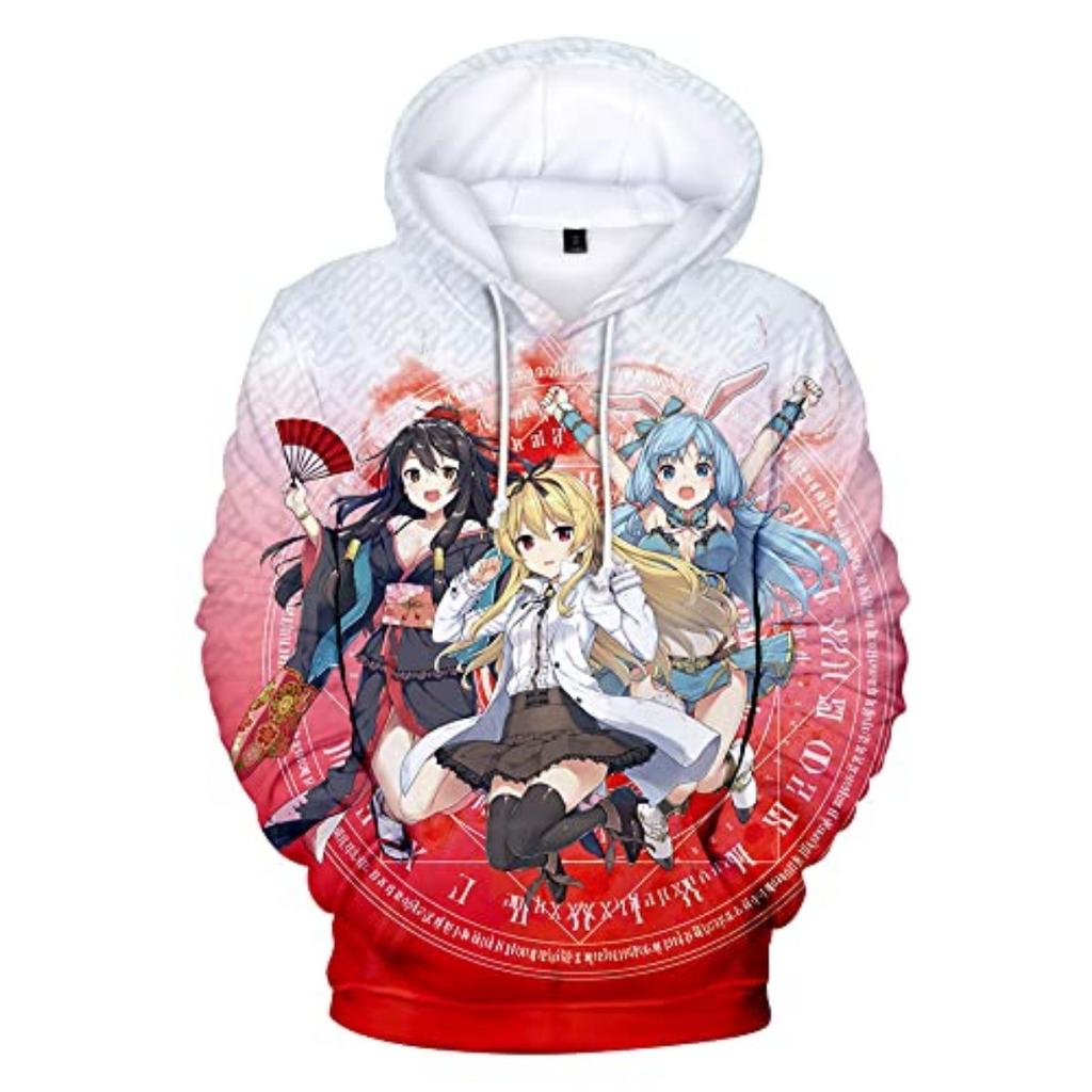 2022 Arifureta fra hverdagslig til verdens sterkeste hettegenser Animeklær Mote Genser Klær