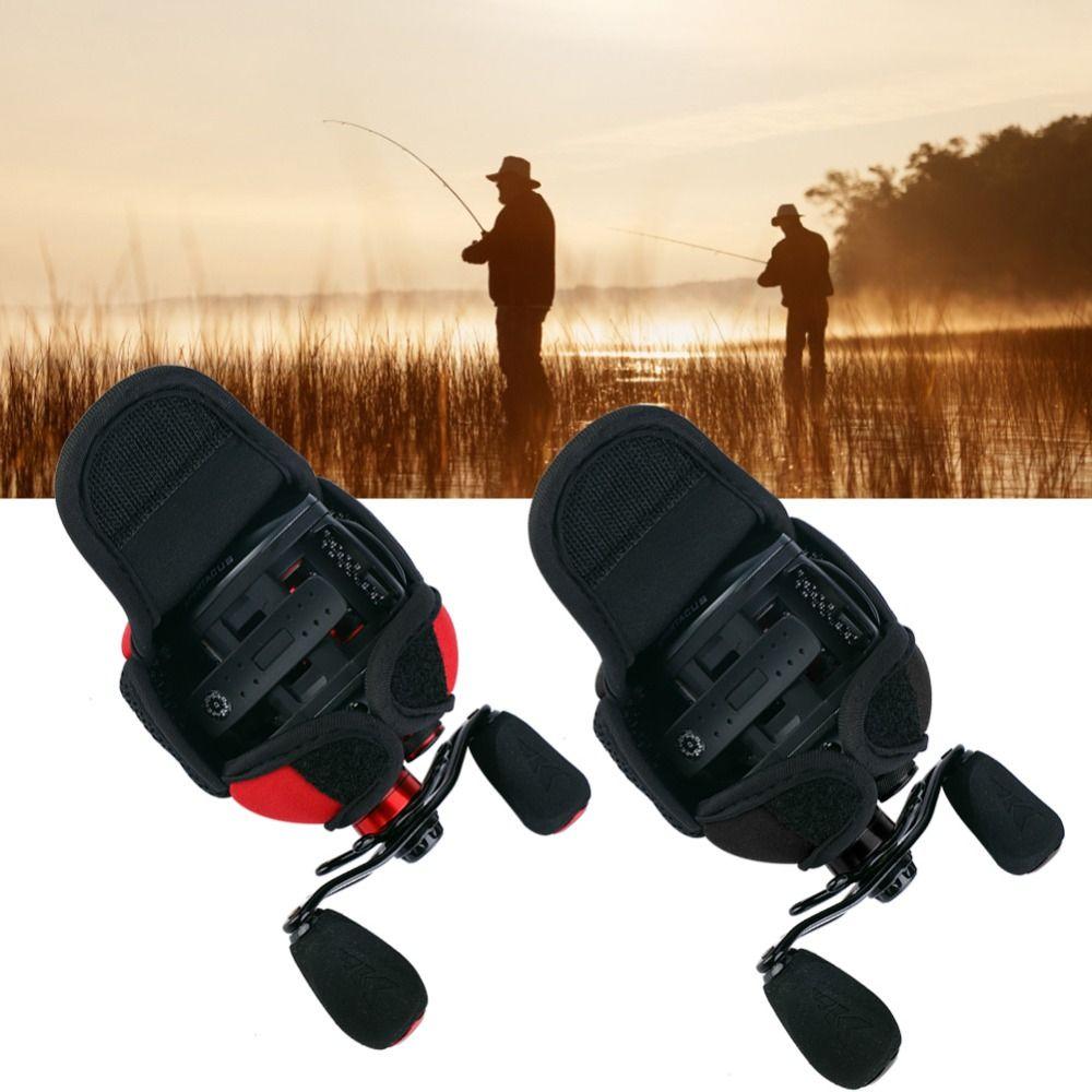 NEW Water-Resistant Fishing Reel Bag Multi-Purpose Durable Trolling Reel Cover Baitcasting Reel Bag Fishing Tackle Accessories