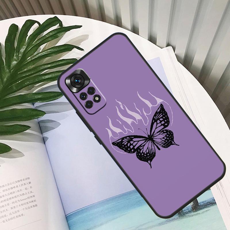 Luxury Butterfly Funda For Xiaomi Redmi Note 14 13 10 11 12 15 Pro Plus Case For Redmi 15C 14C 10C 12C 13C 15