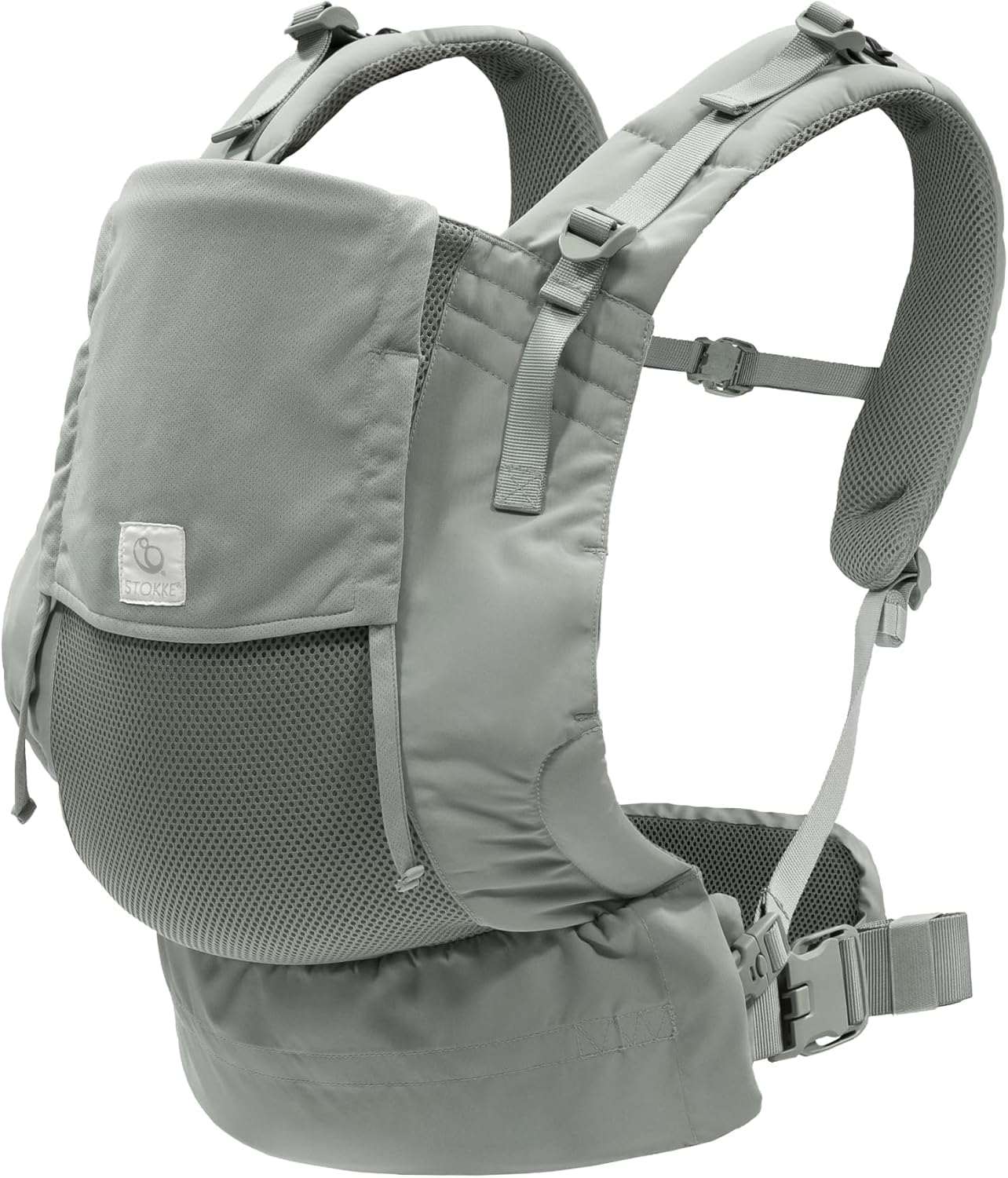 

Stokke Rimas Baby Carrier Suitable for weight Glacia Green OCS Mesh, newborns, [Recommended 3.2-15kg]