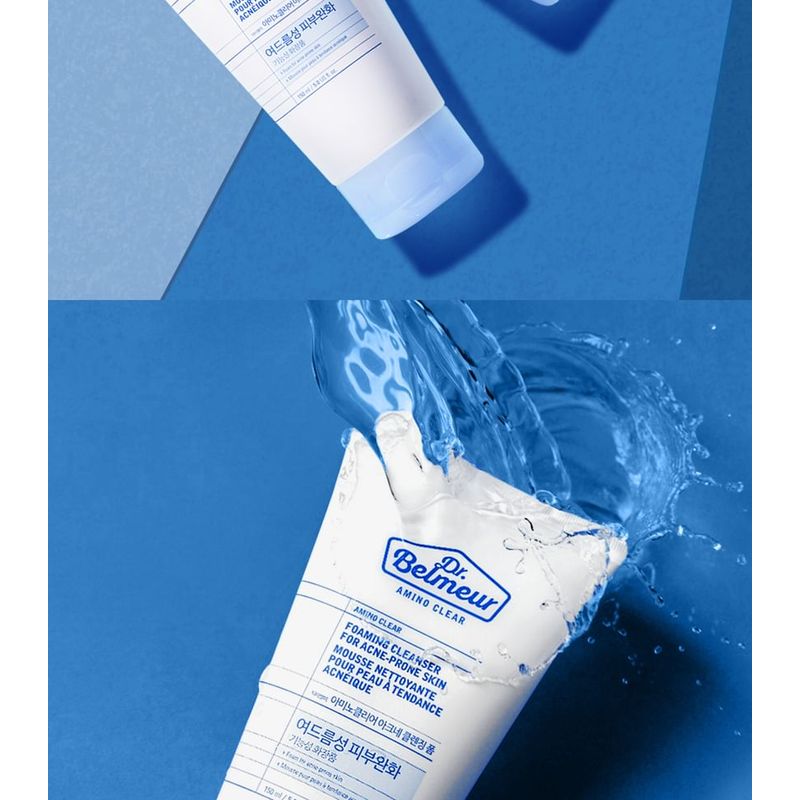 THE FACE SHOP - Dr. Belmeur Amino Clear Foaming Cleanser For Acne-Prone Skin