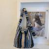 2025 Autumn/Winter Plaid Plush Shoulder Bag: Retro Large Capacity Women's Tote