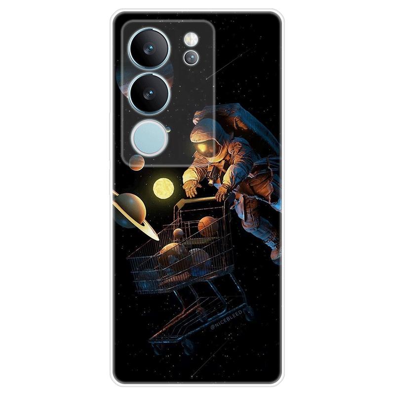 

Мягкий силиконовый чехол для Vivo V29, окрашенная задняя крышка из ТПУ, чехол Vivo V29 Vivo V29