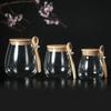 Hermetic Containers For Food Storage Pots Glass Jar With Lid Sealed Container Sugar And Tea Cans Airtight Kitchen Coffee Jars