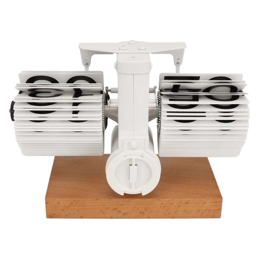 Automatic Flip Digital Clock Minimalist Vintage Auto Flip Table Clock for Home Livingroom Office