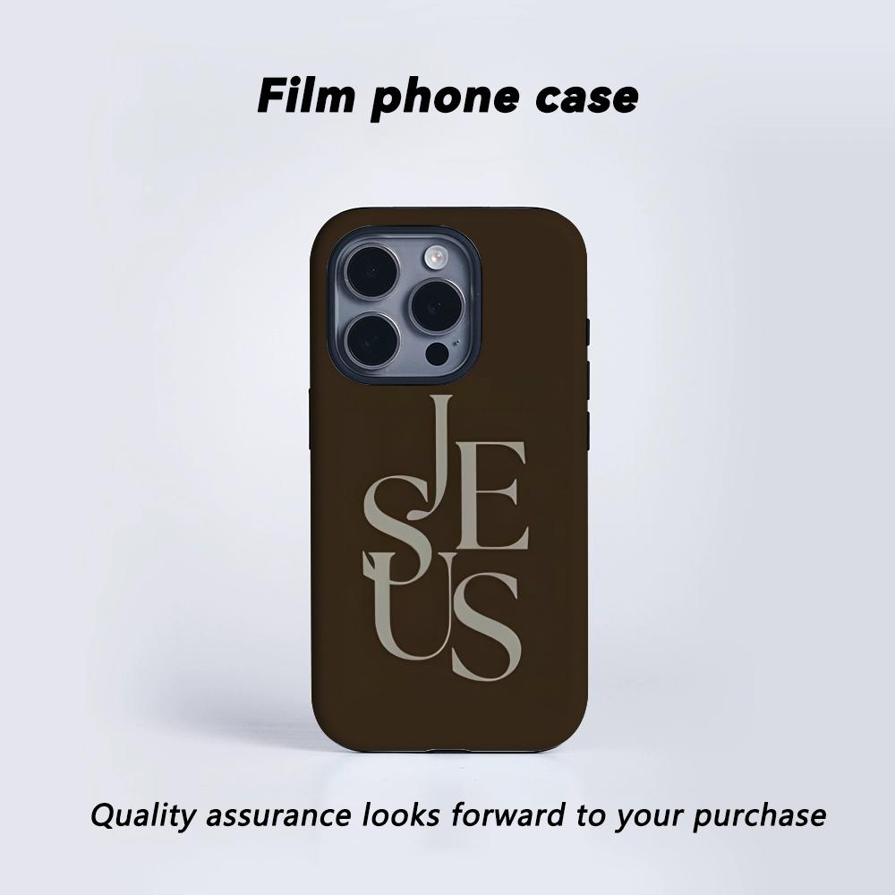 Jesus one Phone Case Film shell For iPhone 17 16e 16 15 14 13 12 11 Pro Max Plus XS