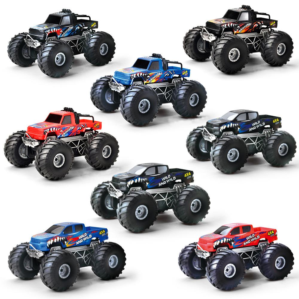 Children'S 2.4G Remote Control Amphibious Free Rotating Climbing Car Pickup Truck Remote Control Car Boy Toy