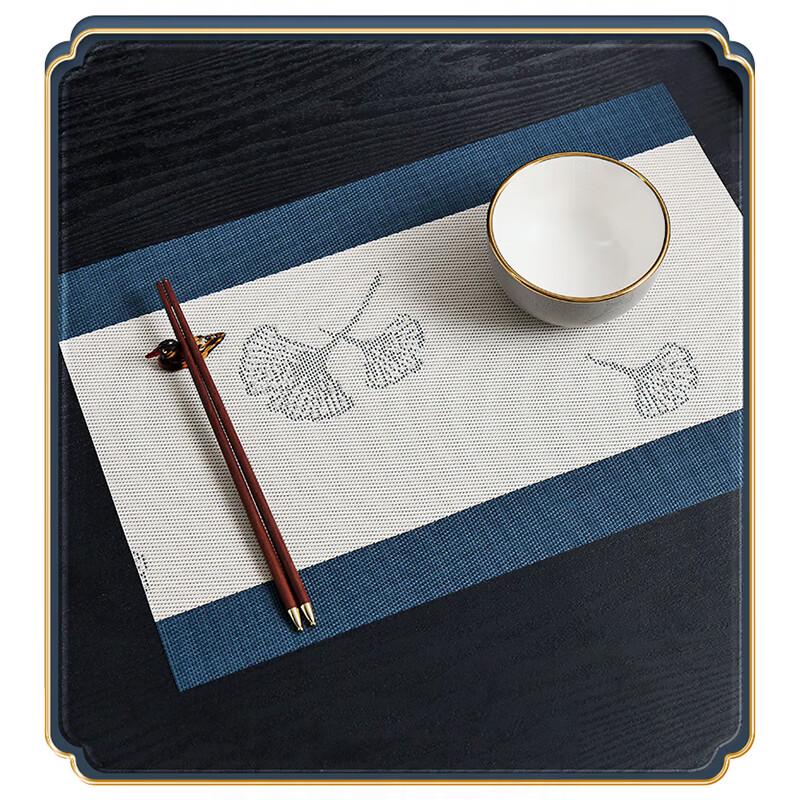 NHZHIW Chinesischer Stil Wasserdichte Essplatz-Tischset