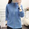 Autumn and Winter Fleece Jacket Fleece Casual Fleece Jacket Stand-up Collar Thickened Cardigan Sports Outdoor Warm Sweater
