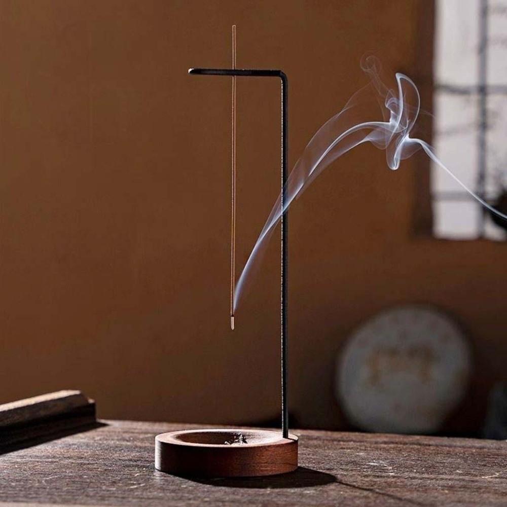 Upside Down Mosquito Incense Plate Holder Anti-Ash Design Sandalwood Storage Rack  Salon