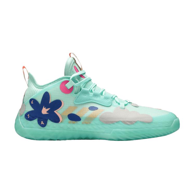 Herren Sneaker adidas Harden Vol. 5 Futurenatural Clear Mint Clear Mint/Crew Gelb/Clear Mint