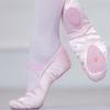 PU Leather Ballet Shoes for Girls Flat Sole Stain Dance Slippers Soft Pointe Shoes  Women