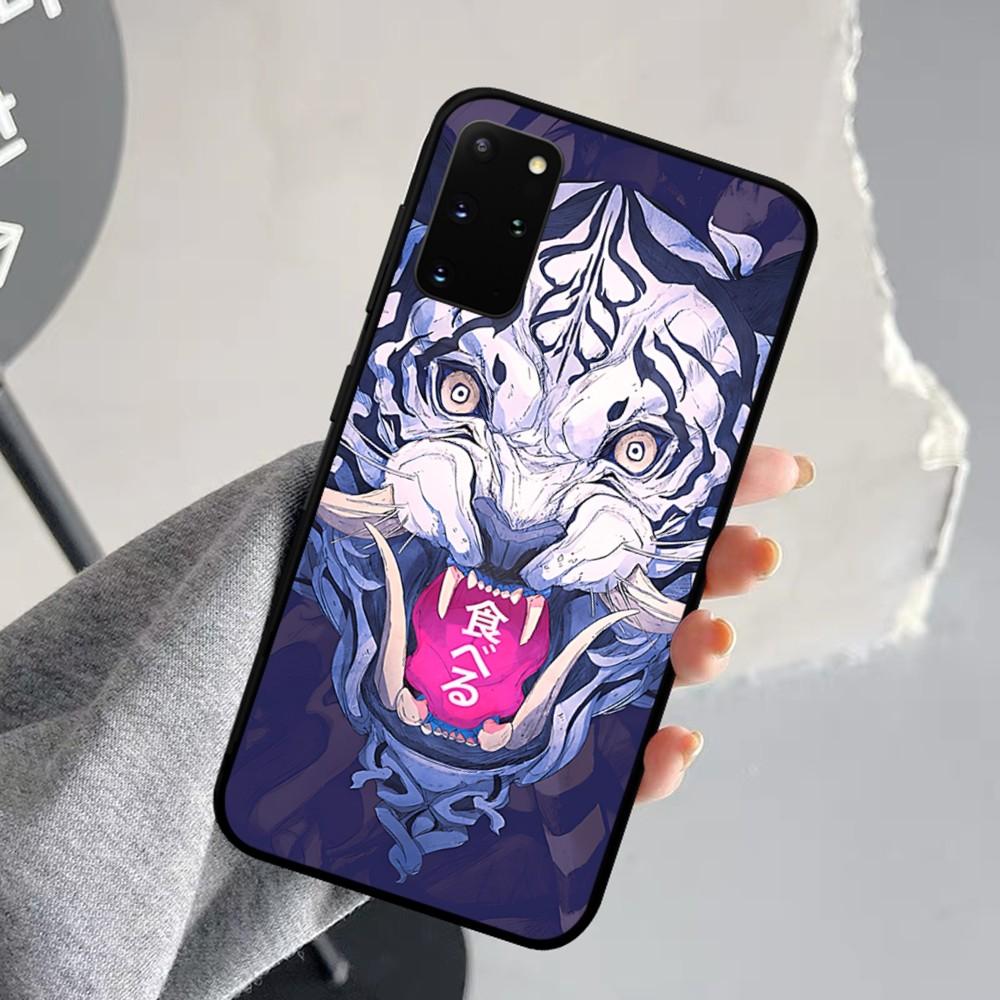 Samurai Oni Mask Phone Case For Samsung S 9 10 20 21 22 23 30 23 24 Plus Lite Ultra FE S10lite Fundas
