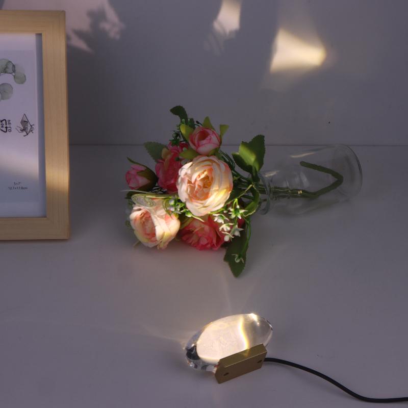 Table Lamp Led Egg-Shaped Lamps Living Bedroom Decor Light Night Projector Bedside Lamp