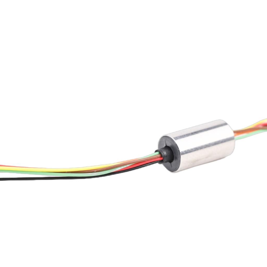 Efficient Signal Transmission Electric Slip Ring Compact Design 6 5mm Outer Diameter 4 Wires Easy Installation