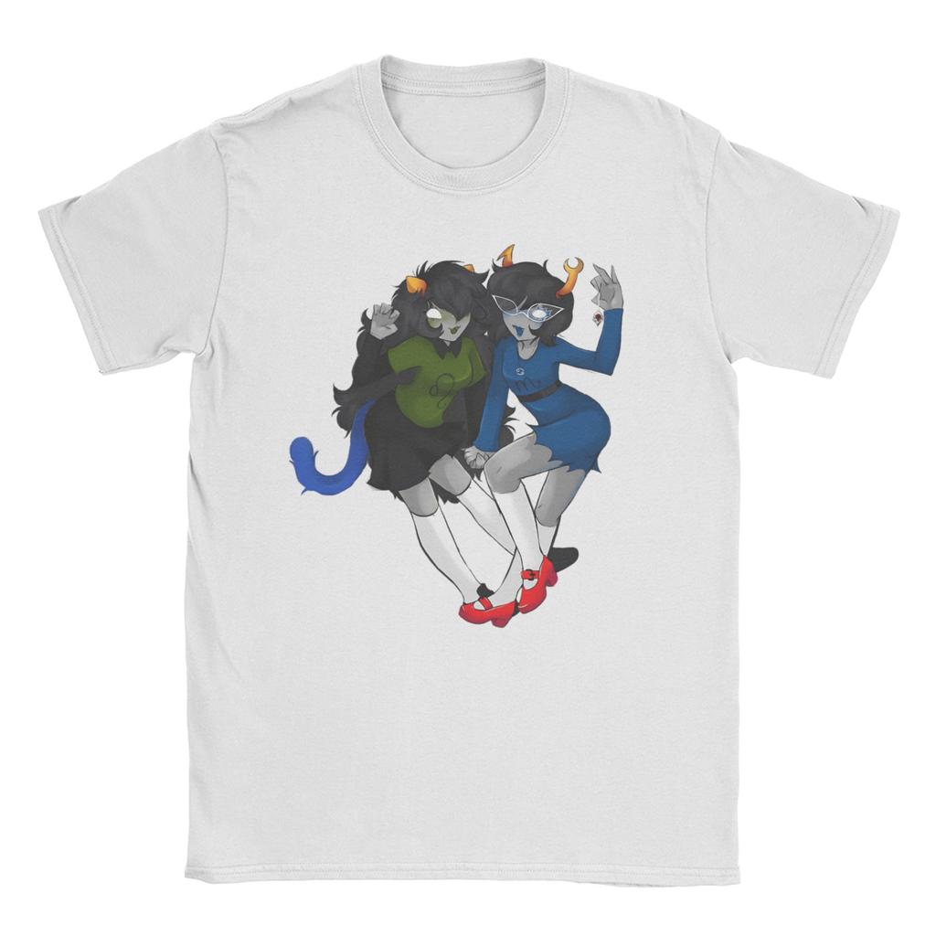 Vintage Say Gex Guys H-Homestucks T-Shirts for Men Round Collar Cotton T Shirts  Short Sleeve Tees New Arrival Tops