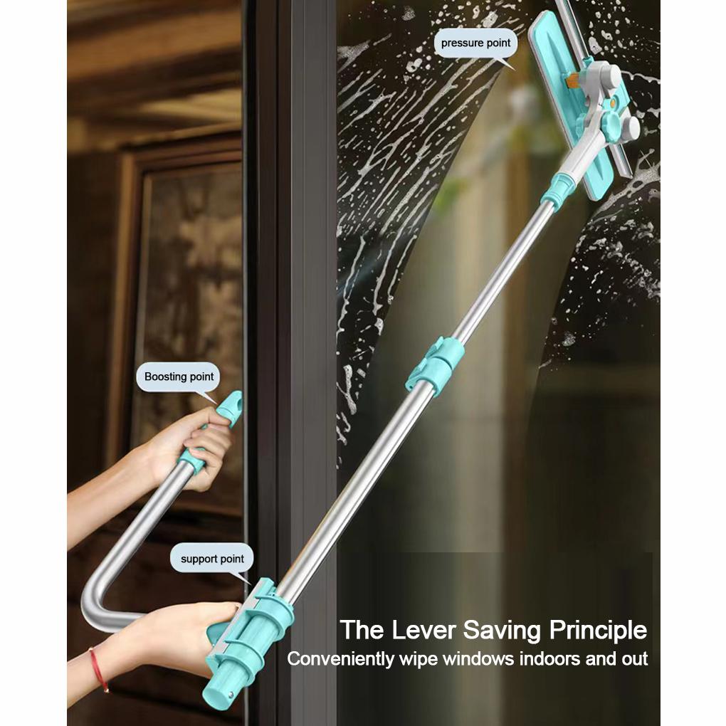U-Shaped Window Cleaner Double Sided Cleaning Tool For And Doors Double Sided Window Cleaner