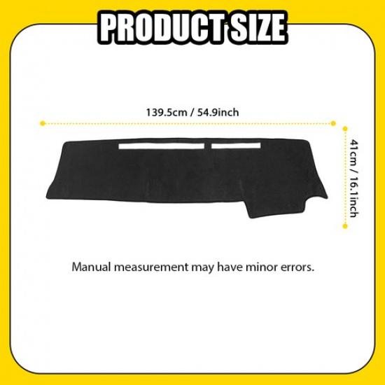 For Nissan Titan 2003 2005 2006 2007-12 Car Dashboard Cover Dashmat Dash Mat Pad