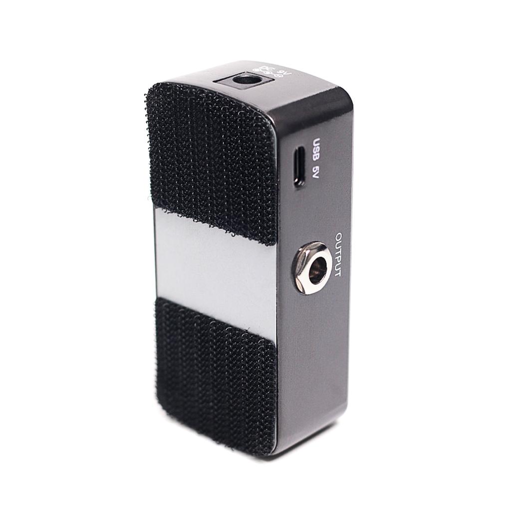 Gitarrenpedal Tuner Mini Effektpedal True Bypass Hohe Impedanz Displaybildschirm 3 Stimmmodi Zinklegierung Tuner für