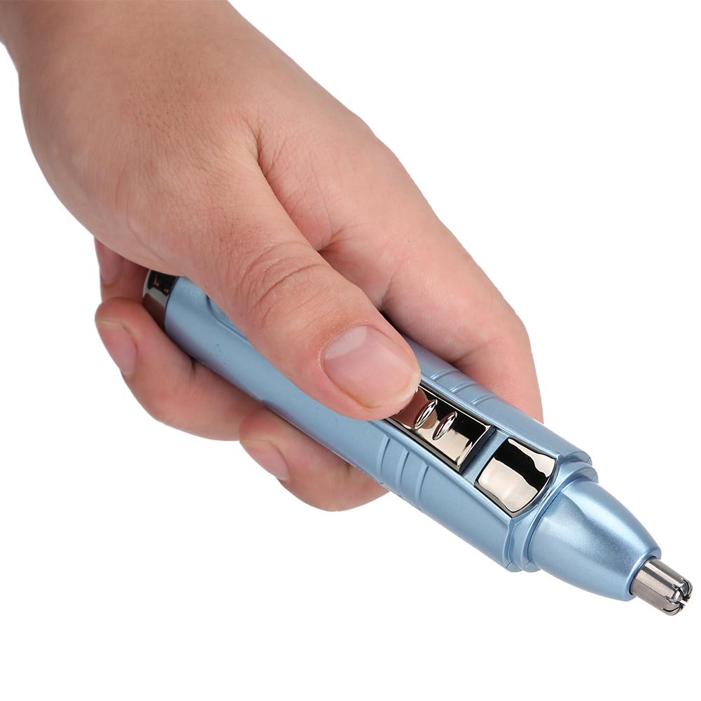 2 in 1 Multi Functional Electric Nose Hair Trimmer Sideburns Cutter Trimming Machine   Blue(Blue )