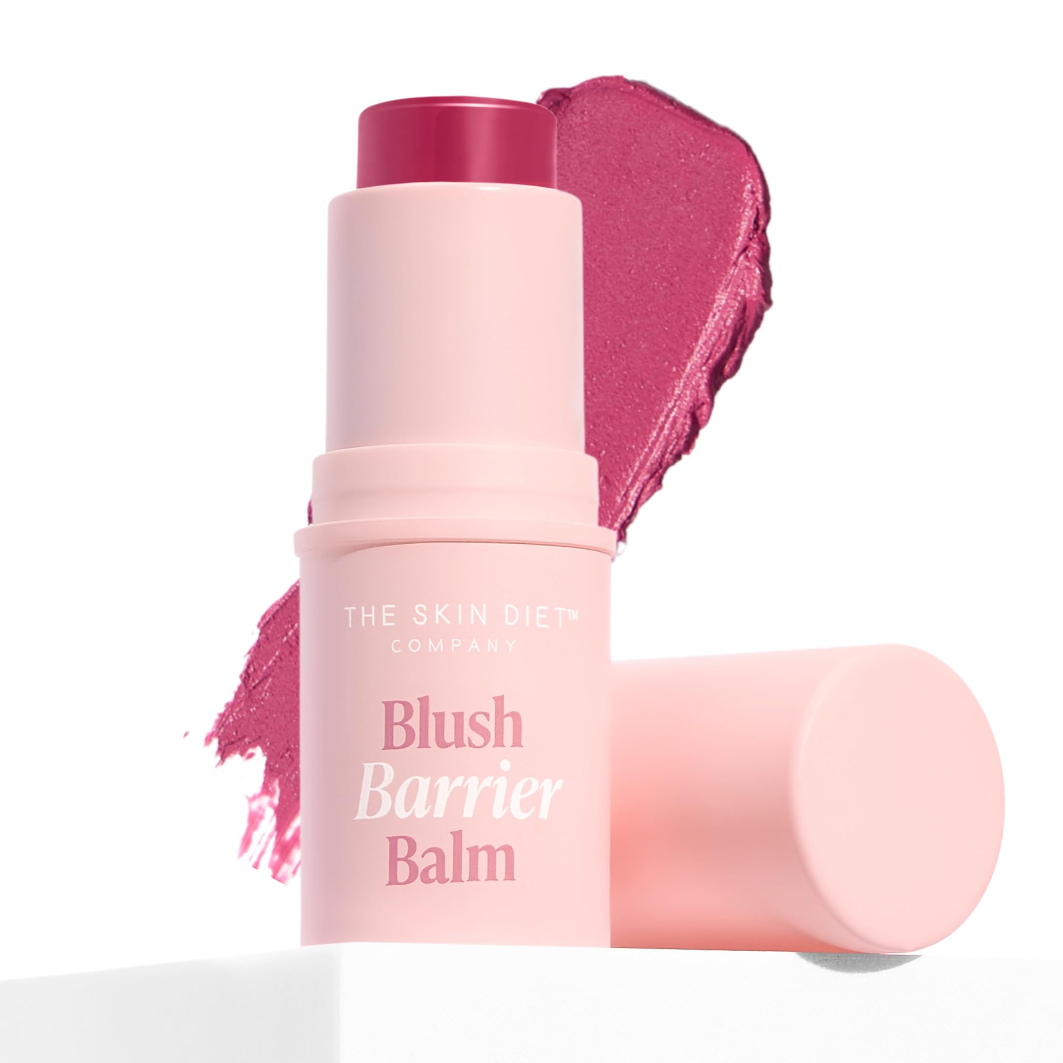 

The Skin Diet Company Blush Barrier Balm - Glow & Go MultistickP | Sweet Sin | Hydrating, Rose-Infused Balm for Cheeks, Lips & Eyes | Natural Glo