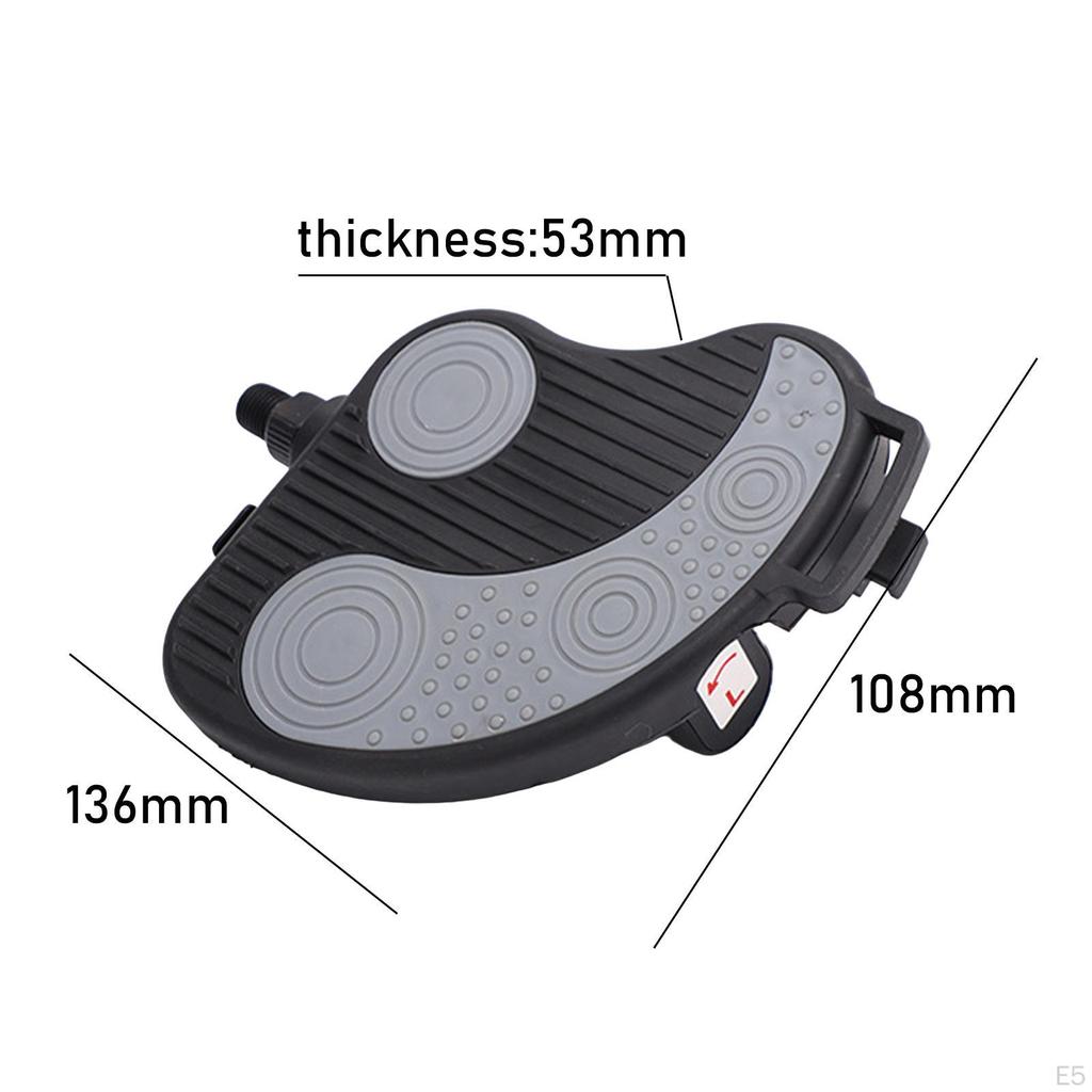 Heimtrainer Pedal Ellipsentrainer Fuß Fitnessgerät Trittbrett Beintraining