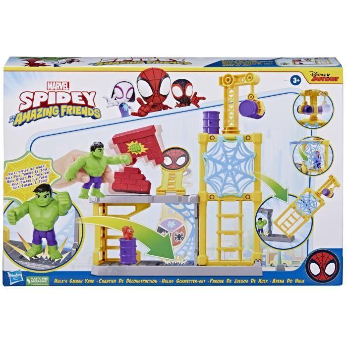 Jouet Hulk Spidey et ses Amis Extraordinaires - Chantier de déconstruction HASBRO