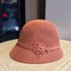 New Elegant Japanese-style Small-brimmed Bucket Hat for Women, Breathable Single-layer Sun Hat for Spring and Summer, Knitted Cool Hat, Sun