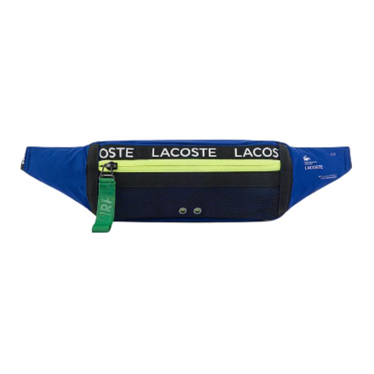 

Lacoste Logo Versatile Comfortable Nylon Crossbody Chest Bag Unisex bags Blue NU3798UH-126020-J77 Blue,Medium