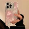 Pink Butterfly Laser Phone Case For Apple IPhone 15 11 13 14 12 Pro Max 16 Plus SE2 3 X XR XS Max 8 7 Plus Lens Protection Cover