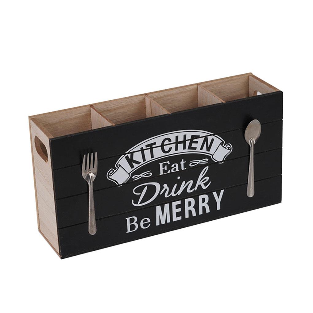 

Kitchen Utensil Holder Wide Application Organize Utensils Durable Structure Safe And Eco-friendly Wood Easy To Clean