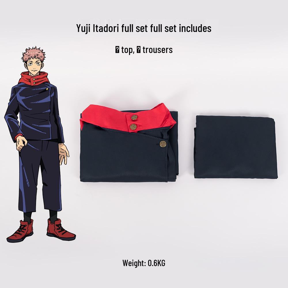 Jujutsu Kaisen Fushiguro Toji Cosplay Kostýmová sada pro muže