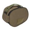 Outdoor Camping Bowl Cup Bag Lunch Box Storage Bag for Utensils Picnic 600D Polyester Fiber Green
