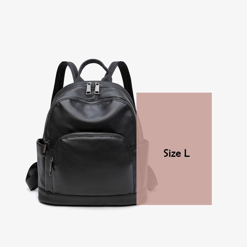 Fashion Women Backpack School Bags for Teenage Girls Schoolbag Backbag High Quality PU Leather Shoulder Bag Students Handbag Book Bag