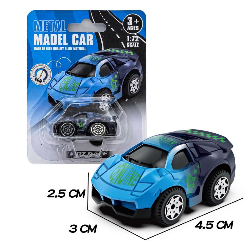 Water-Reactive Color-Changing Alloy Racing Car Model 1:60 Pull-Back Toy for Boys