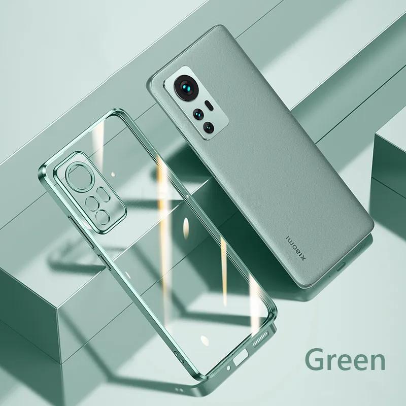 Case For Xiaomi 12 5G Luxury Plating Soft Clear Back Cover For Xiaomi 12 Pro 14 13 Pro 12T Pro 12S Pro 12X Xiaomi12X Phone Case